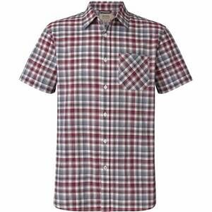 NEW BOSTON TRADER men's plaid short sleeves lightweight shirt in tapestry